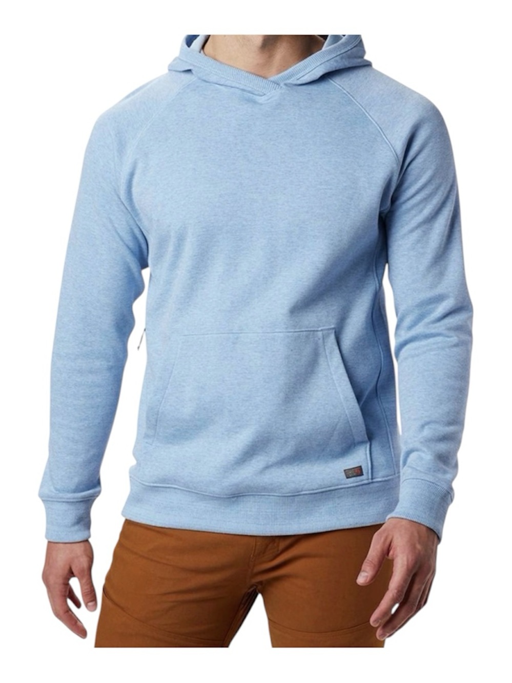 Mountain Hardwear Firetower Long Sleeve Baby Blue Pullover Hoodie OM1224 Sz L